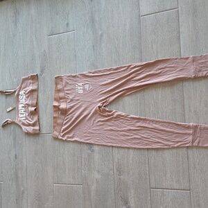 SKIMS Soft Lounge Rib Bralette + Leggings Set Team USA PARALYMPIC